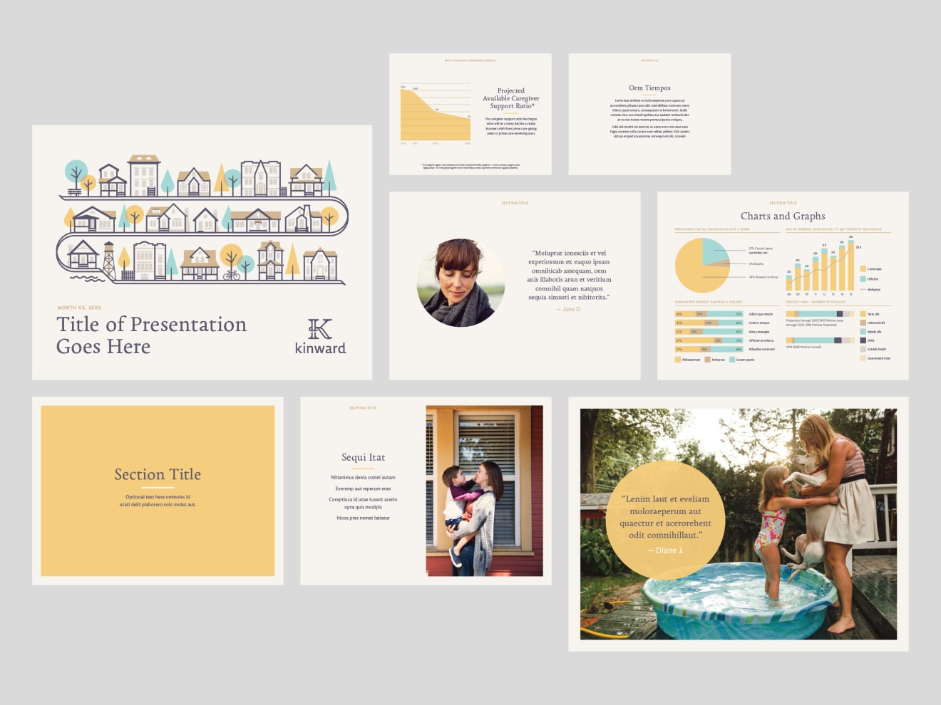 Kinward Presentation Template