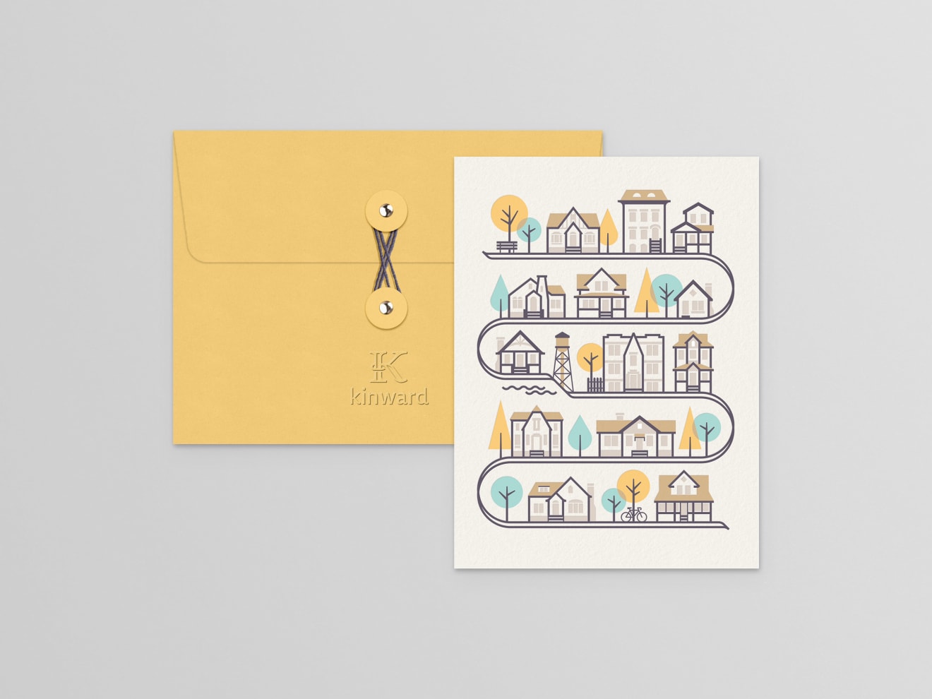 Kinward Note Card and A6 Envelope