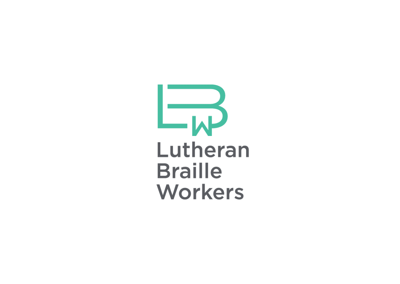 Lutheran Braille Workers Logo Concept, Direction 2