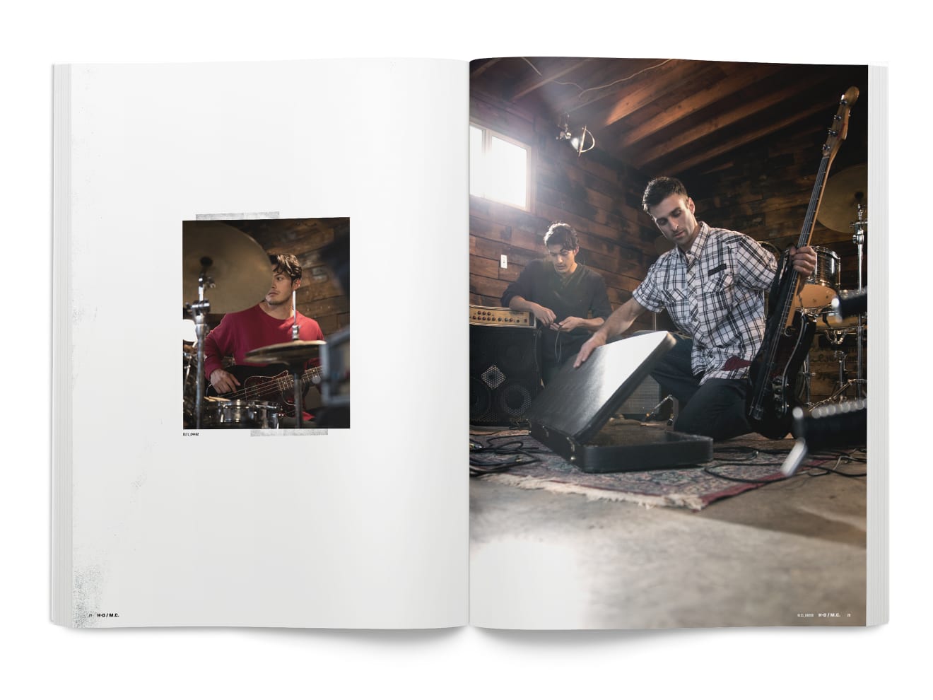 MotorClothes Lifestyle Photography Book Spread