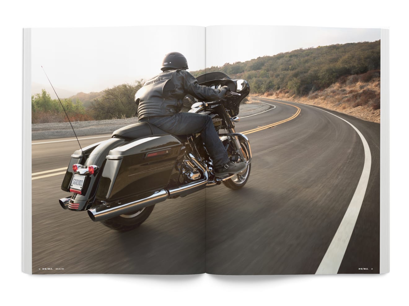 MotorClothes Lifestyle Photography Book Spread