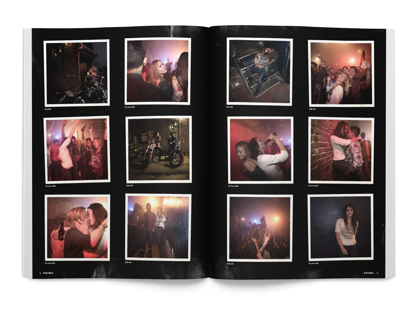 MotorClothes Lifestyle Photography Book Spread