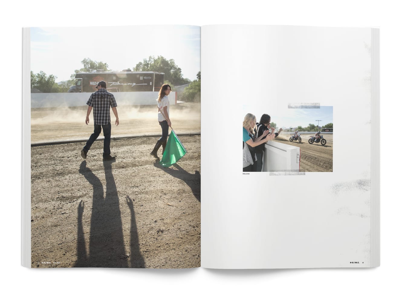 MotorClothes Lifestyle Photography Book Spread