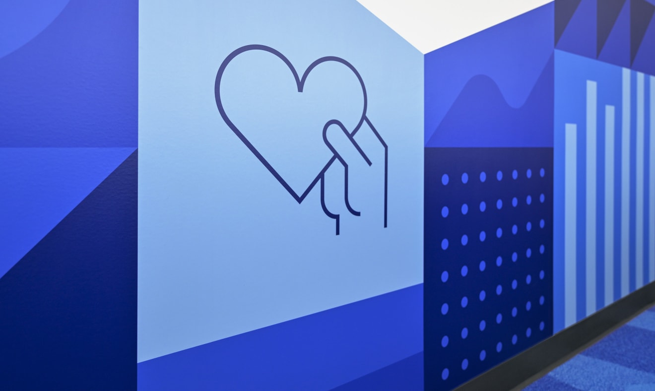 U.S. Bank Community Impact Wall Graphics Detail