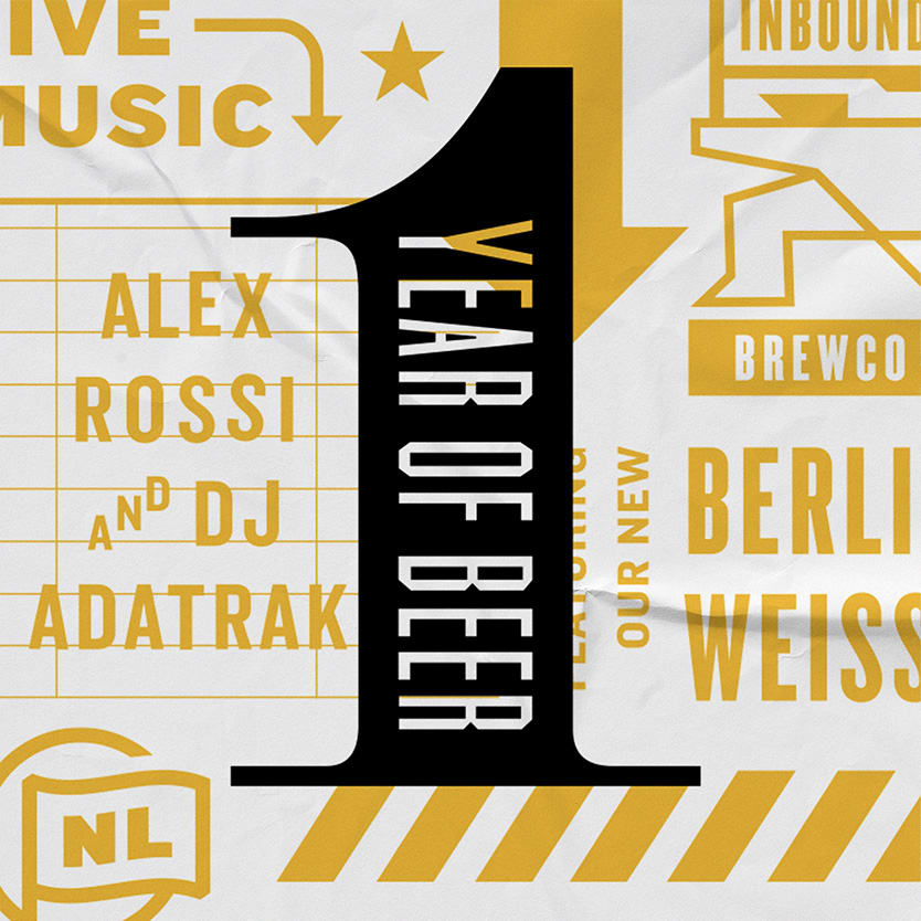 Inbound BrewCo Event Branding