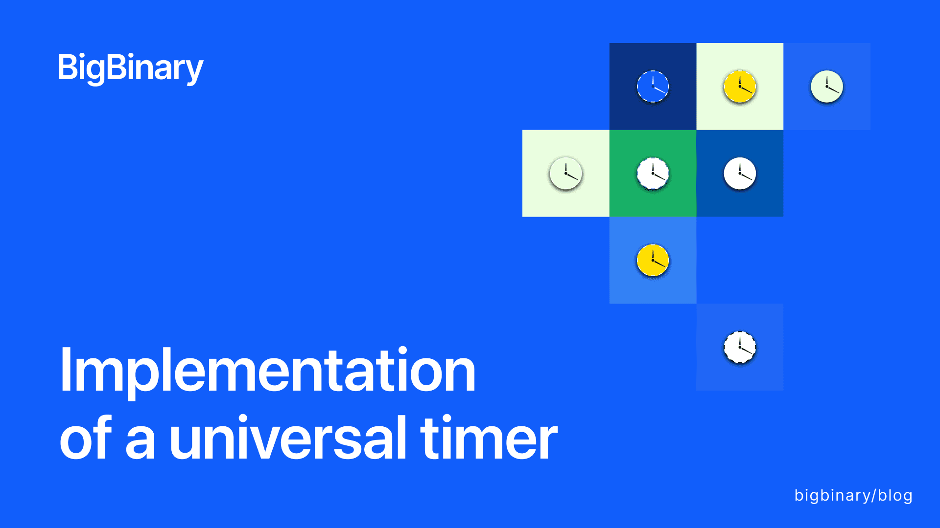 Implementation of a universal timer