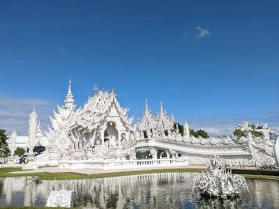 White temple in Chiang Rai Temple