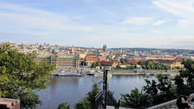 View of Prague from Letna Park