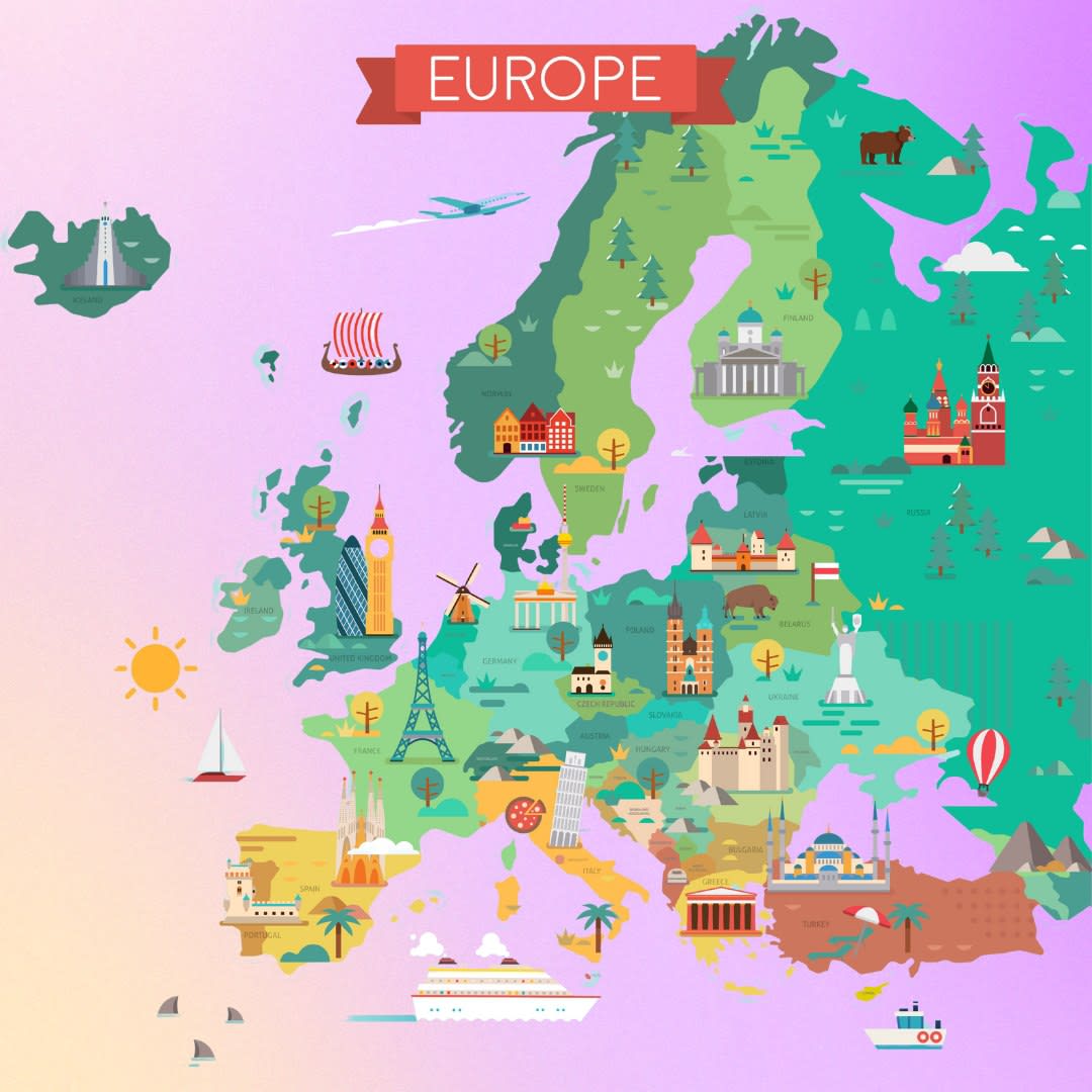 Schengen Map