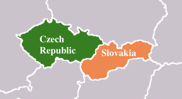 Slovakia and Czech Republic
