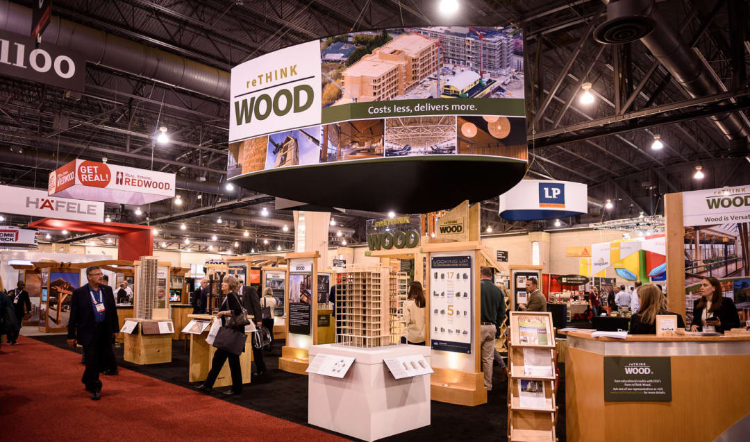 reThink wood at the AIA Convention