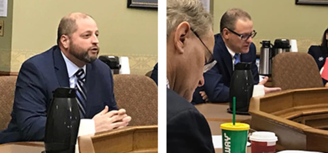 Martzke and Lawson testify at Hearing for AB 675
