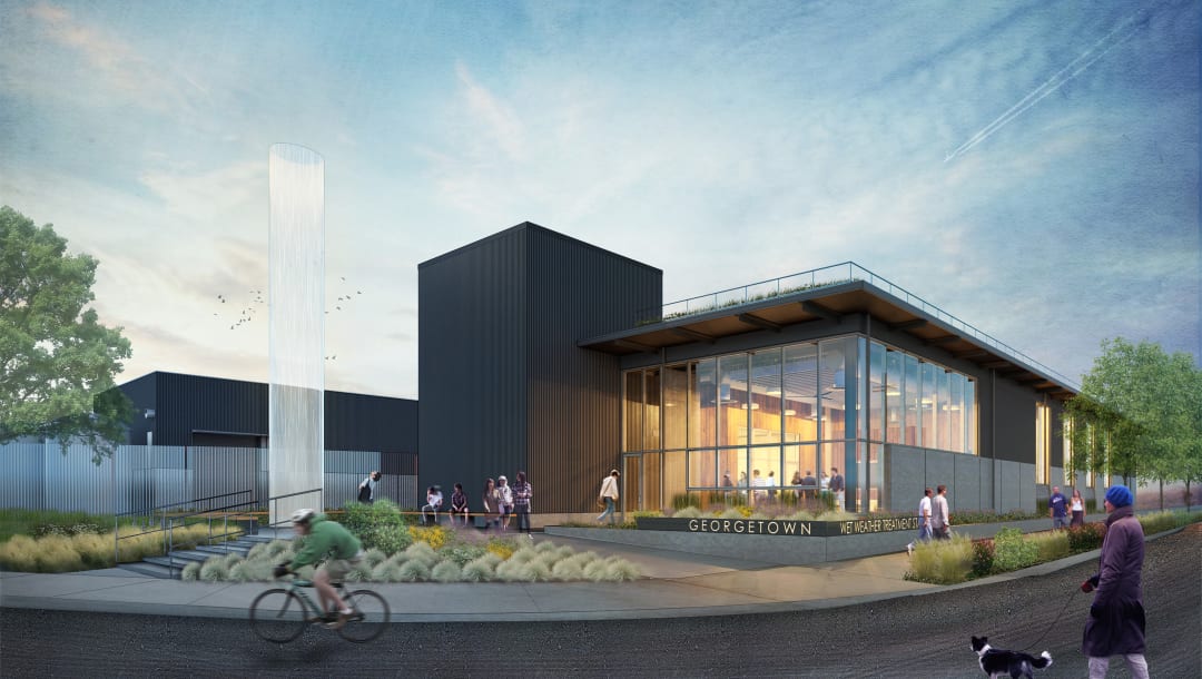 Georgetown Wet Weather Treatment Station - Architecture as infrastructure