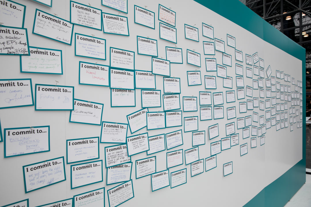 A'18 Commitment Wall