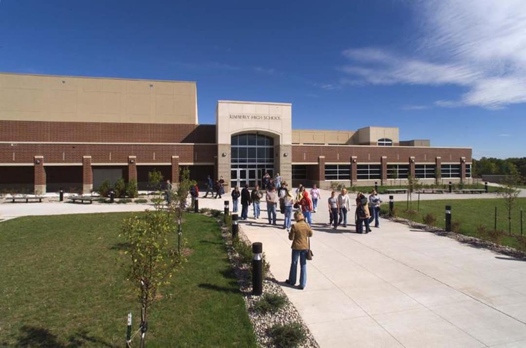 Kimberly High School, Kimberly, Wisconsin. Architect: Hoffman Planning, Design & Construction, Inc.