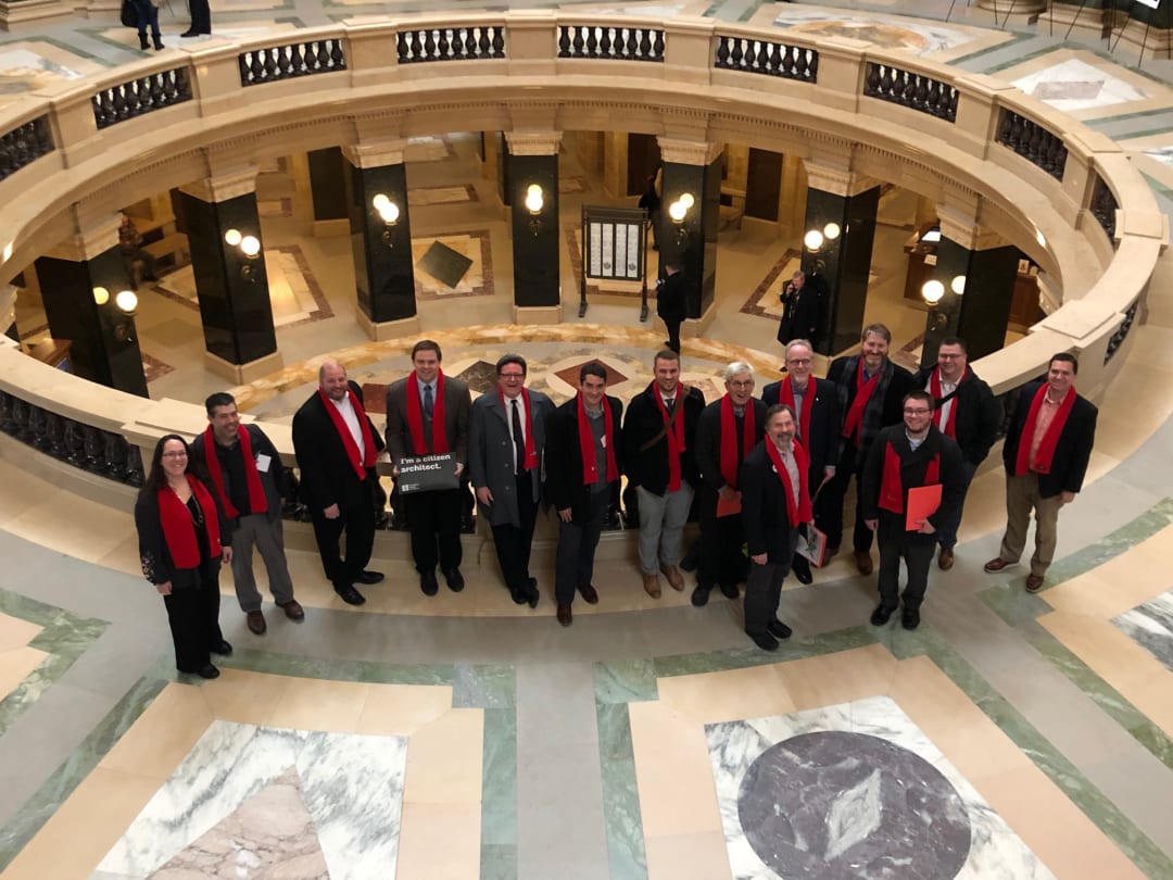 Architects in the Rotunda