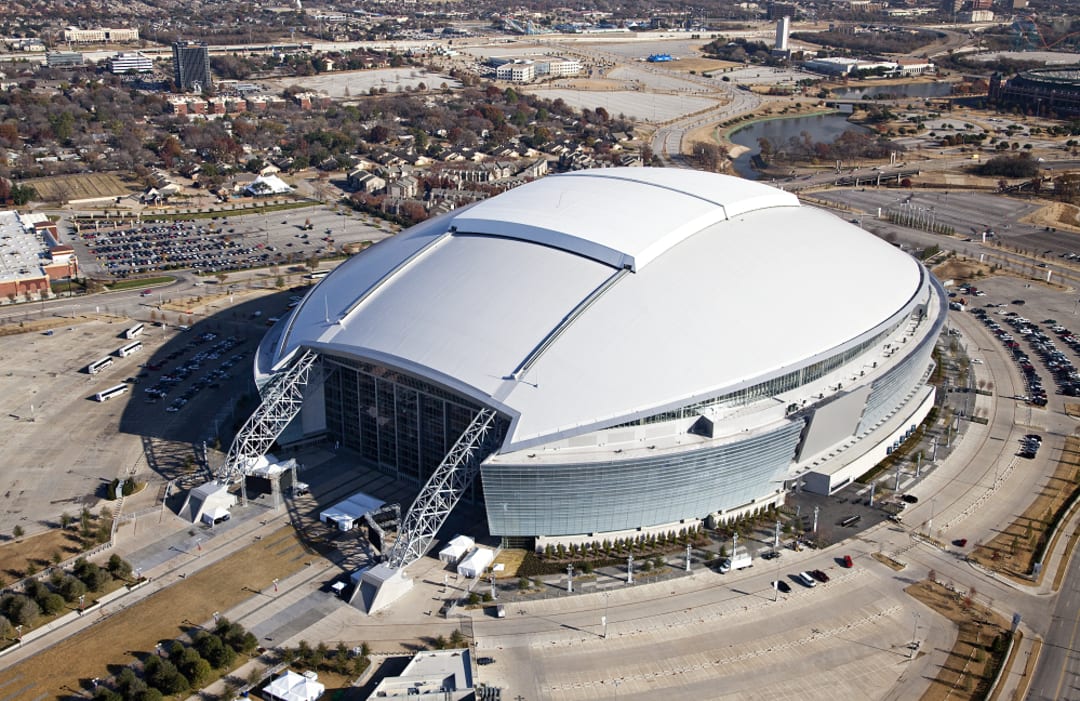 The Dallas Cowboys' AT&T stadium started with the industry standard