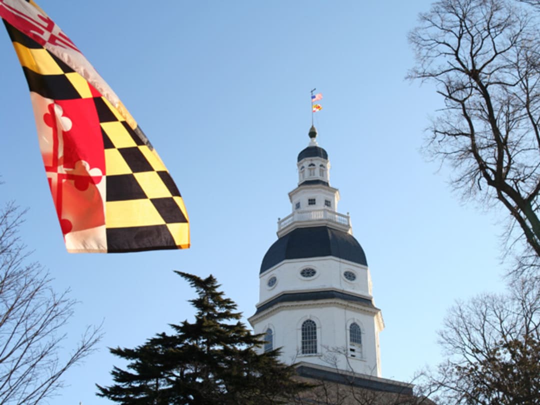 Maryland statehouse, Annapolis, MD