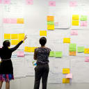 Are architects afraid of innovation? Big board with post-its