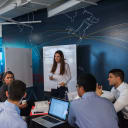 Participants of the Practice Innovation Lab brainstorm their future practice model