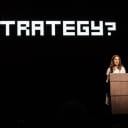 Sheela Søgaard at A’18 on business