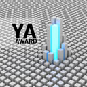 Young Architect Award graphic featuring a sea of cubic forms with distinct cube tower rising above others