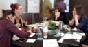 Women meeting around a table