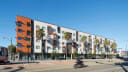 NANCY AND STEPHEN GRAND FAMILY HOUSE was designed by Leddy Maytum Stacy Architects, a 2030 Commitment Signatory. This COTE Top 10 winning building PROVIDES A SUPPORTIVE ENVIRONMENT FOR 80 FAMILIES.