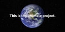 Earth is the ultimate project. These world overlay and image of the Earth from space.