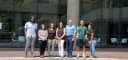 Interns visit AIA headquarters in the summer of 2021.