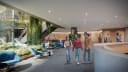 Lobby renovation for American Institute of Architects