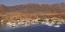 The harbor of Sharm El Sheikh, Egypt.