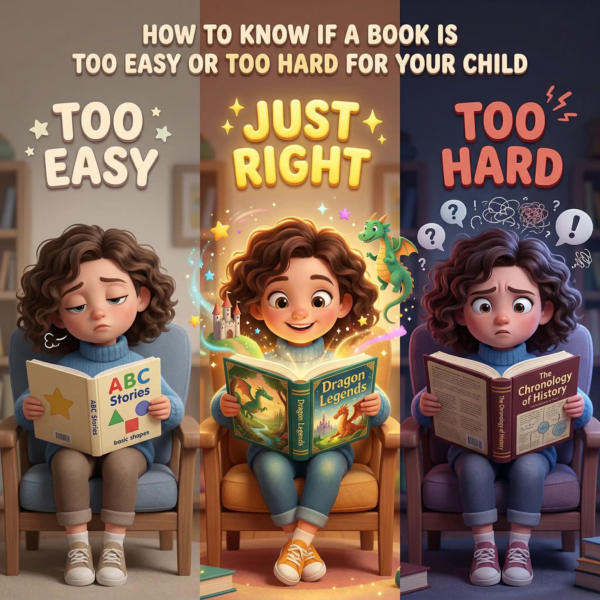 How to Know If a Book Is Too Easy or Too Hard for Your Child