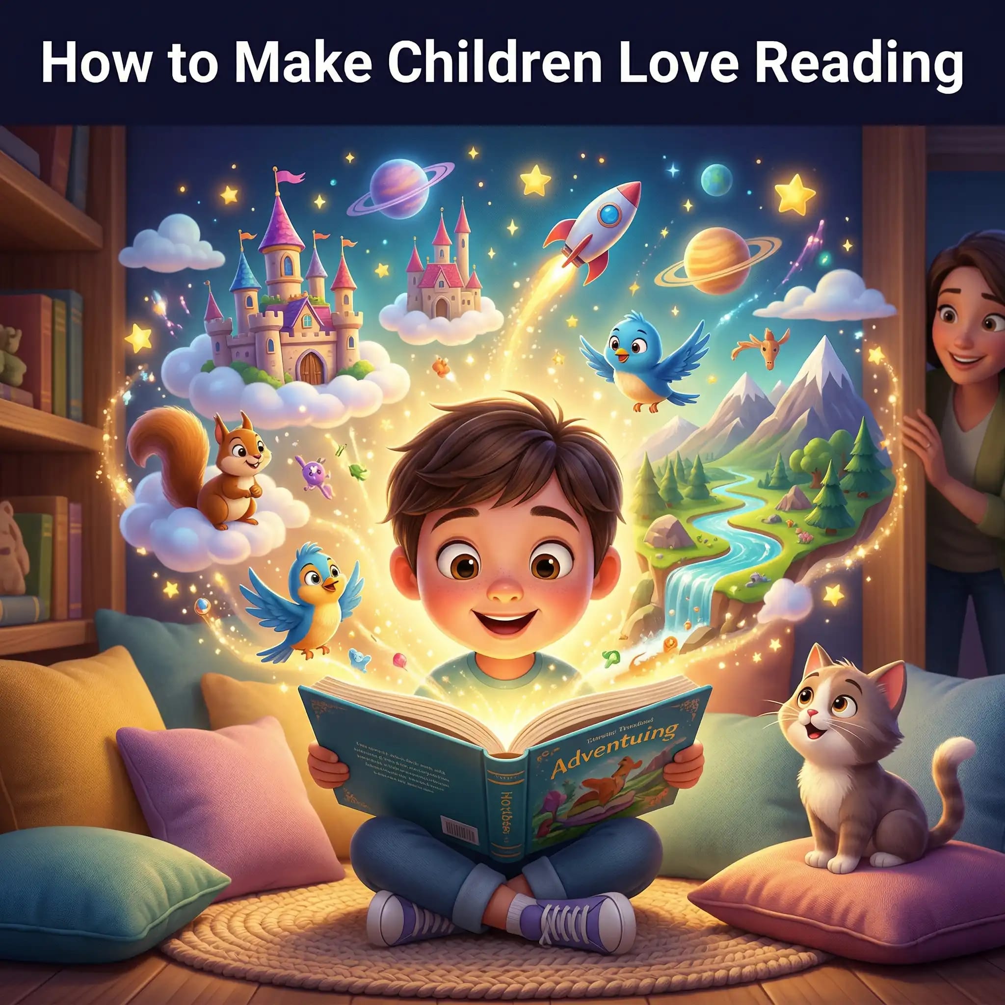 How to Make Children Actually Love Reading (Without Forcing or Bribing Them)