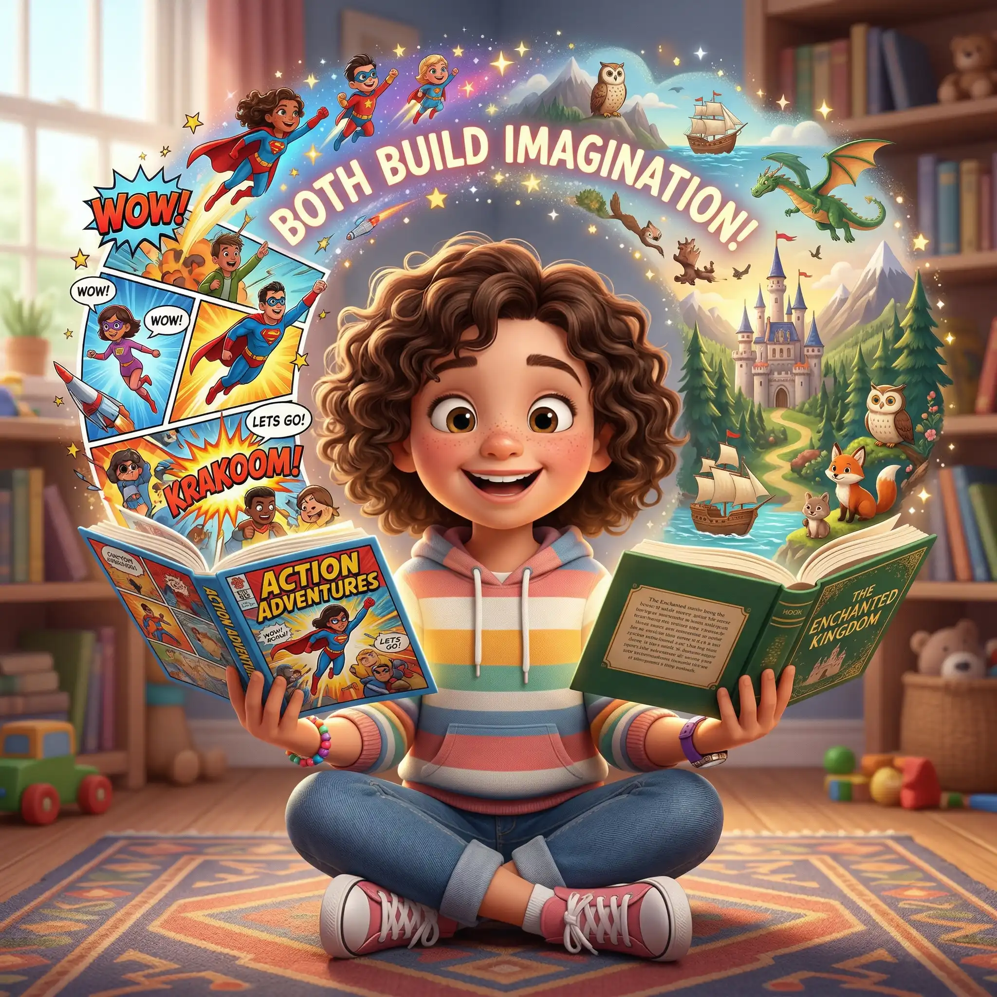 Should Kids Read Comics or “Real” Books? (What Parents Should Know)