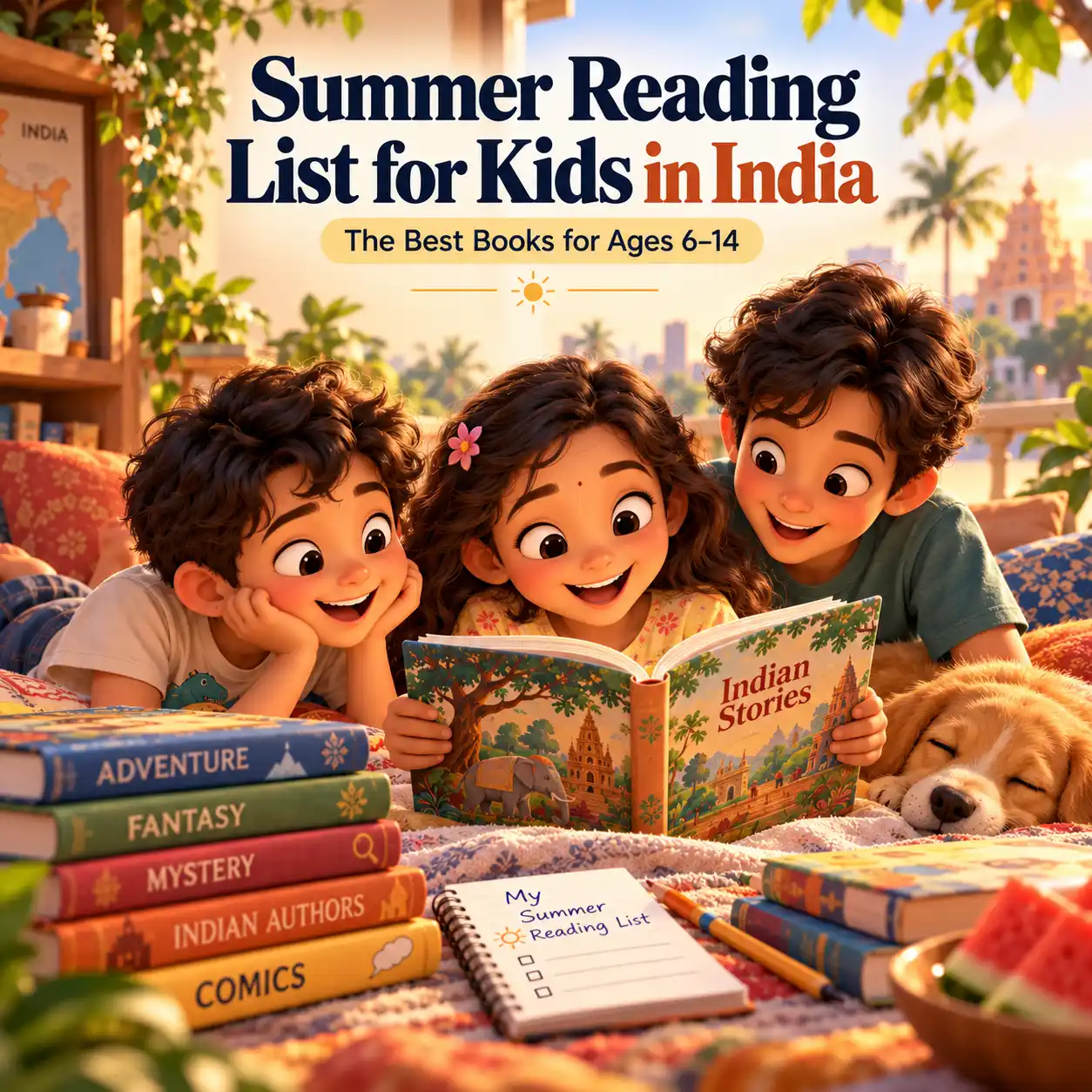 Summer Reading List for Kids in India: The Best Books for Ages 6–14