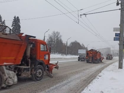 Для борьбы с гололедицей и снегом города Удмуртии дополнительно получили 301 млн рублей