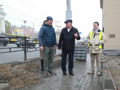 В столице Удмуртии начат ремонт тротуаров по программе «Пешеходный Ижевск»