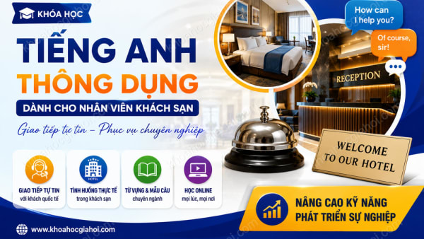 Khóa Học Tiếng Anh Thông Dụng Dành Cho Nhân Viên Khách Sạn