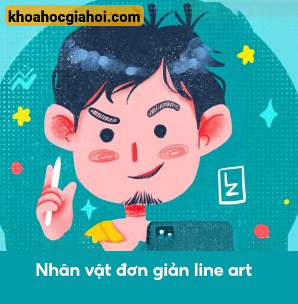 Khóa Học Nhân Vật Đơn Giản Line Art
