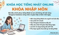 Khóa Học Tiếng Nhật Online - Khóa Nhập Môn