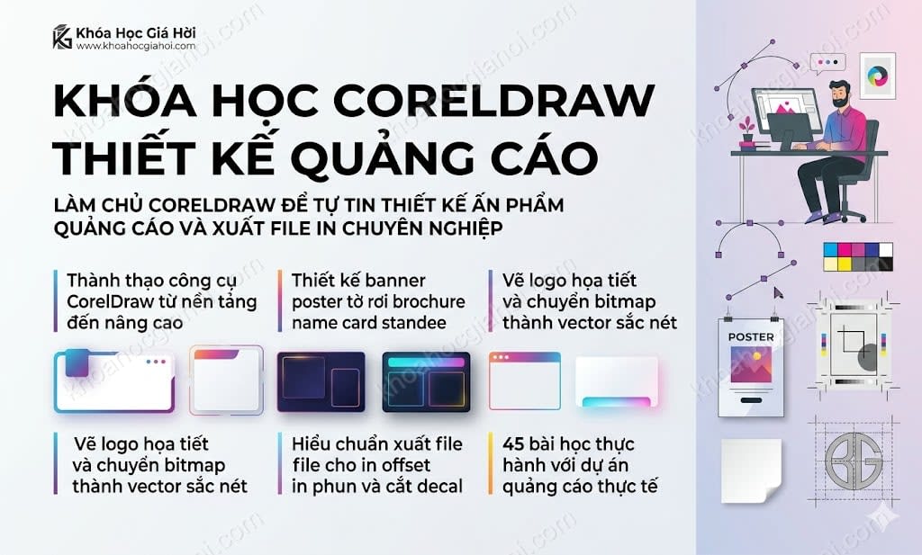 Khóa Học Coreldraw Thiết Kế Quảng Cáo