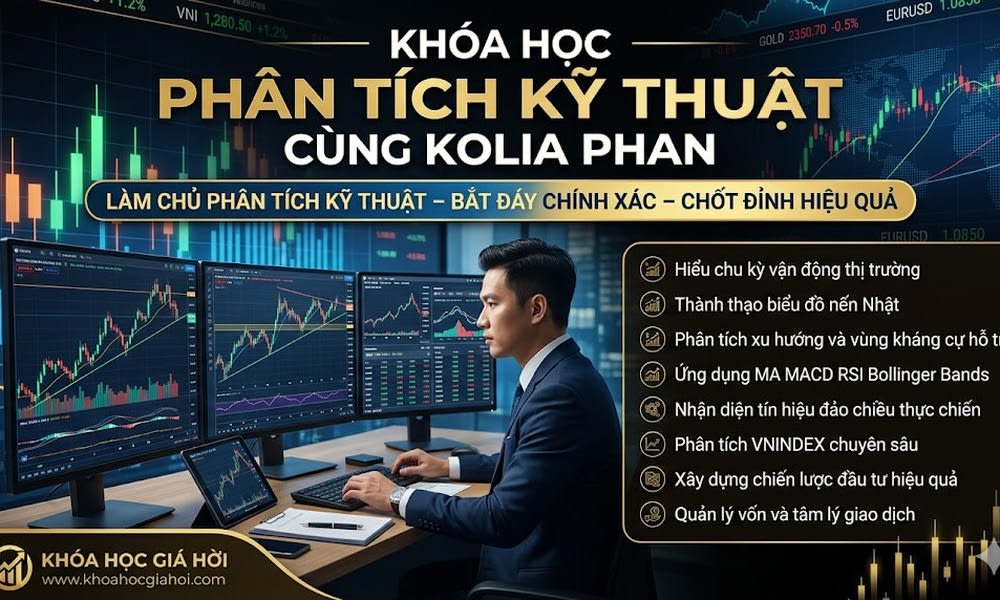 Khóa Học Phân Tích Kỹ Thuật Cùng Kolia Phan
