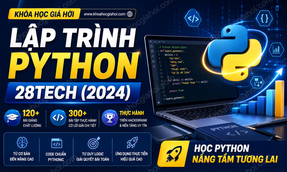 Lập Trình Python 28Tech (2024)