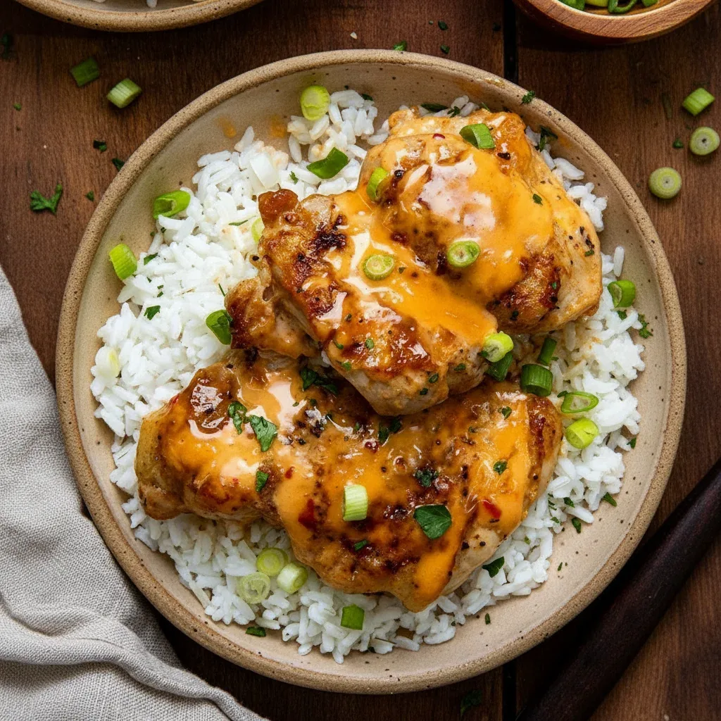 Bang Bang Chicken Thighs