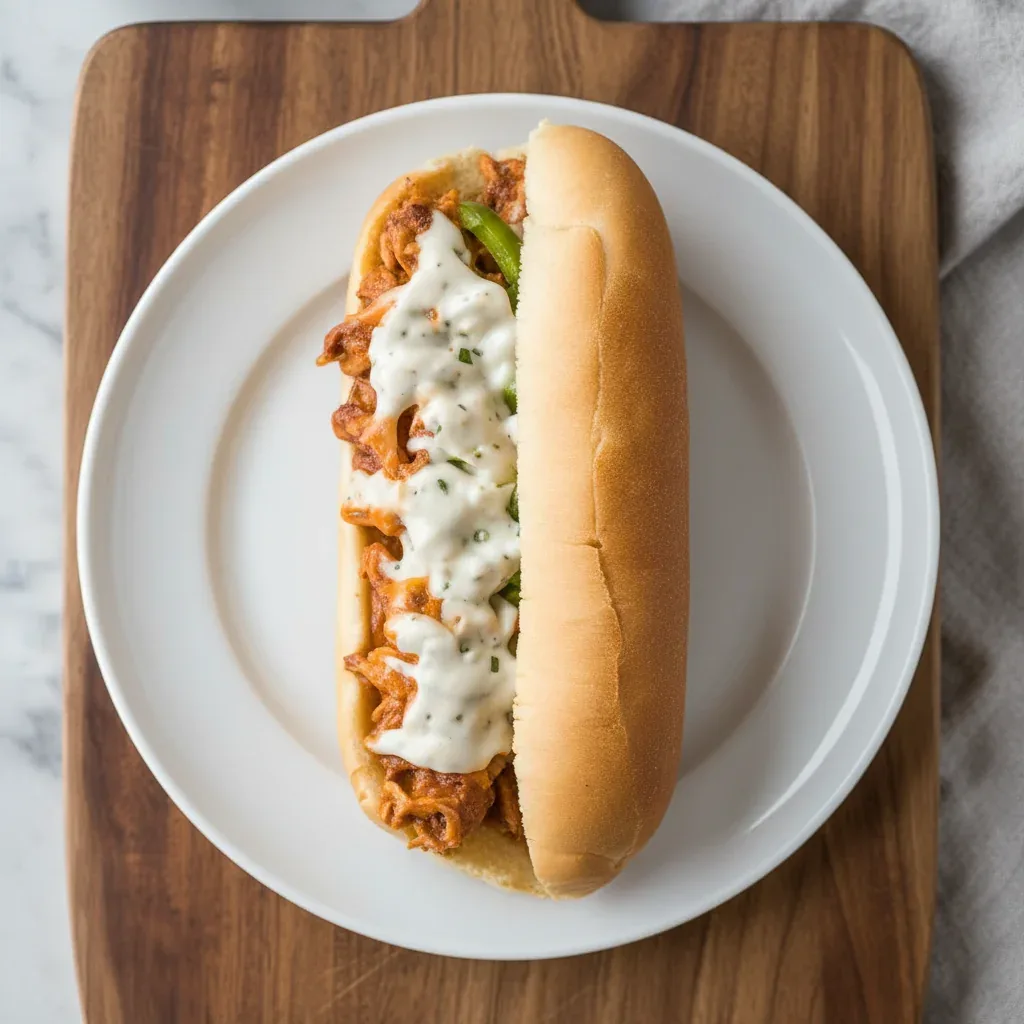 Buffalo Chicken Cheesesteak