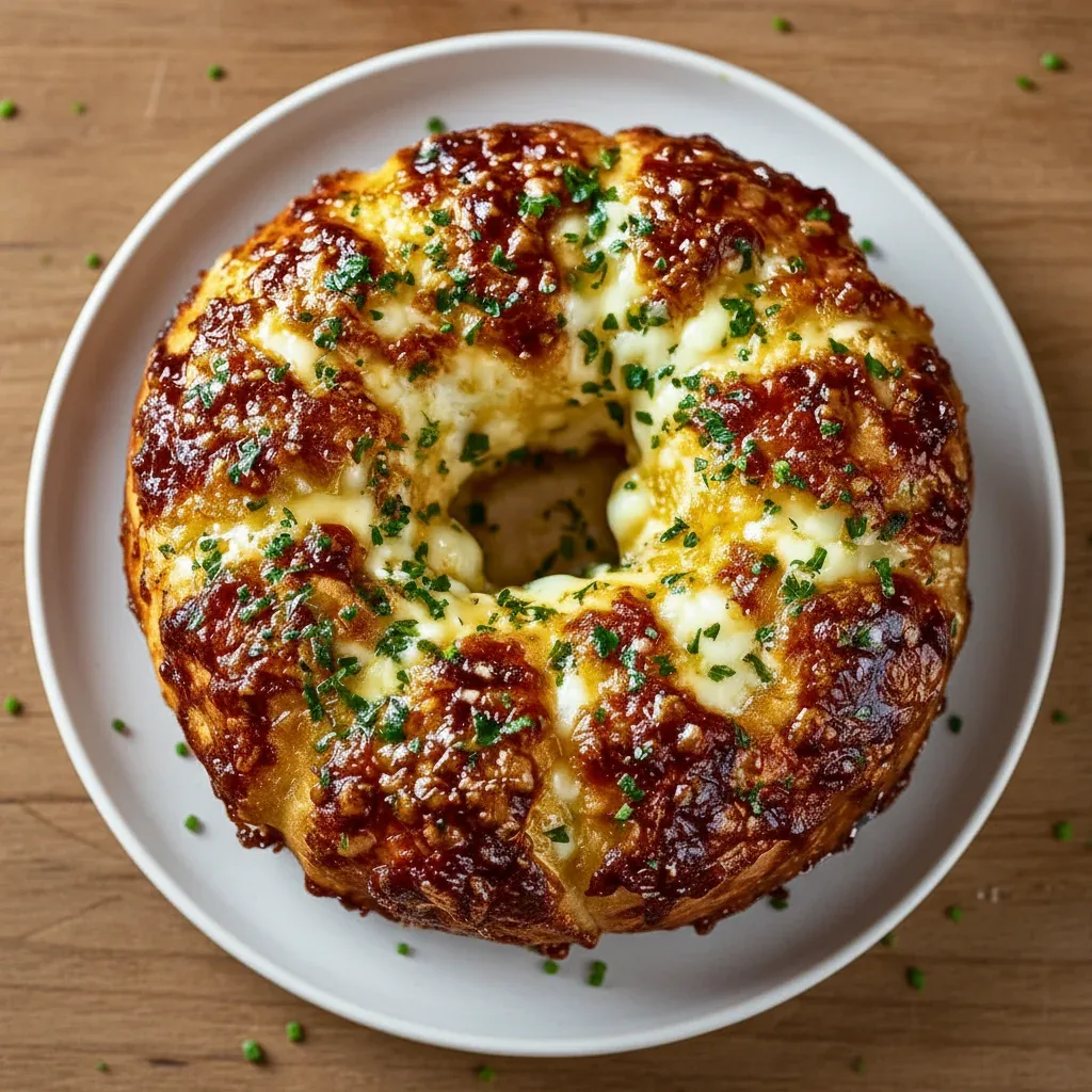Chicken Alfredo Monkey Bread