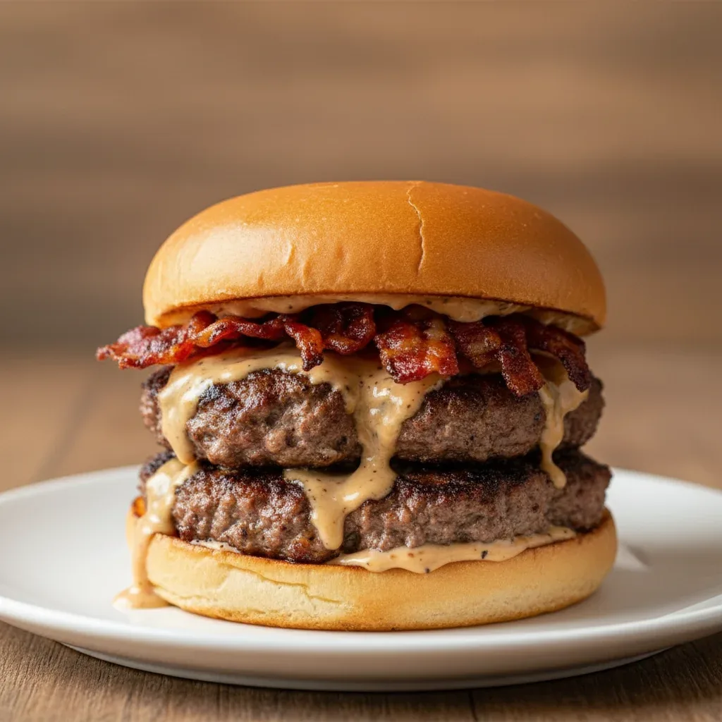 Smash Burgers with Baconnaise