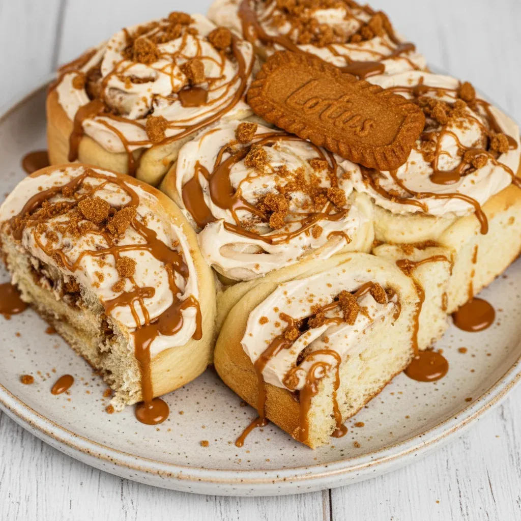 Biscoff Cinnamon Rolls