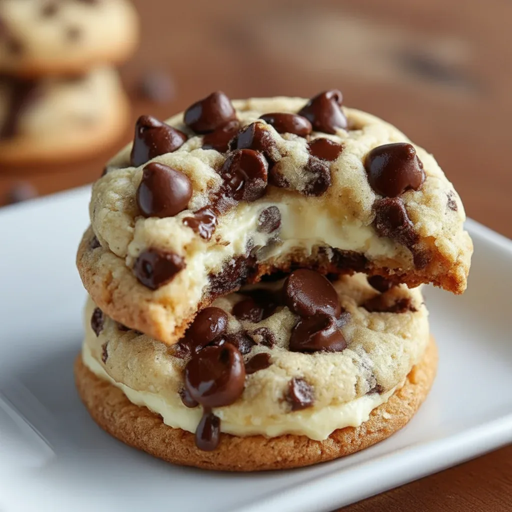 Chocolate Chip Cheesecake Cookies